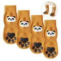 Chaussettes antidérapantes pour chien — lot de 4